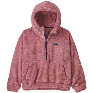 Girls' Pink Los Gatos 1/4-Zip Fleece with Hood